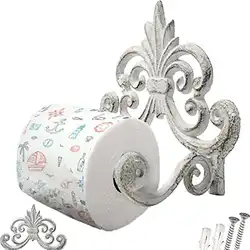 Une image de Transformez vos toilettes en un espace à la fois fonctionnel et esthétique grâce à la fleur de lis en fonte