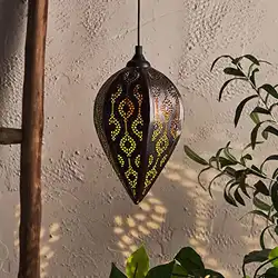 Une image de 🤩 La Suspension Solaire Marocaine : Un Design Tout en Originalité 🤩 