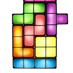 Une image de Que vous soyez un gamer ou simplement un amateur de design, la Lampe Tetris est une option parfaite pour ajouter une touche de fun à votre intérieur