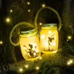 Une image de  💡🤩☀️🐛🧚‍♀️✨  Découvrez les lanternes solaires fée des papillons pour votre jardin ! 
