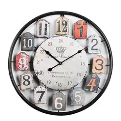 Une image de La Mecotech, l'horloge murale XXL qui donne vie à votre intérieur
