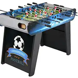 Une image de La table de babyfoot en bois Leomark, l'élément de décoration qui apporte une touche de jeu à votre intérieur